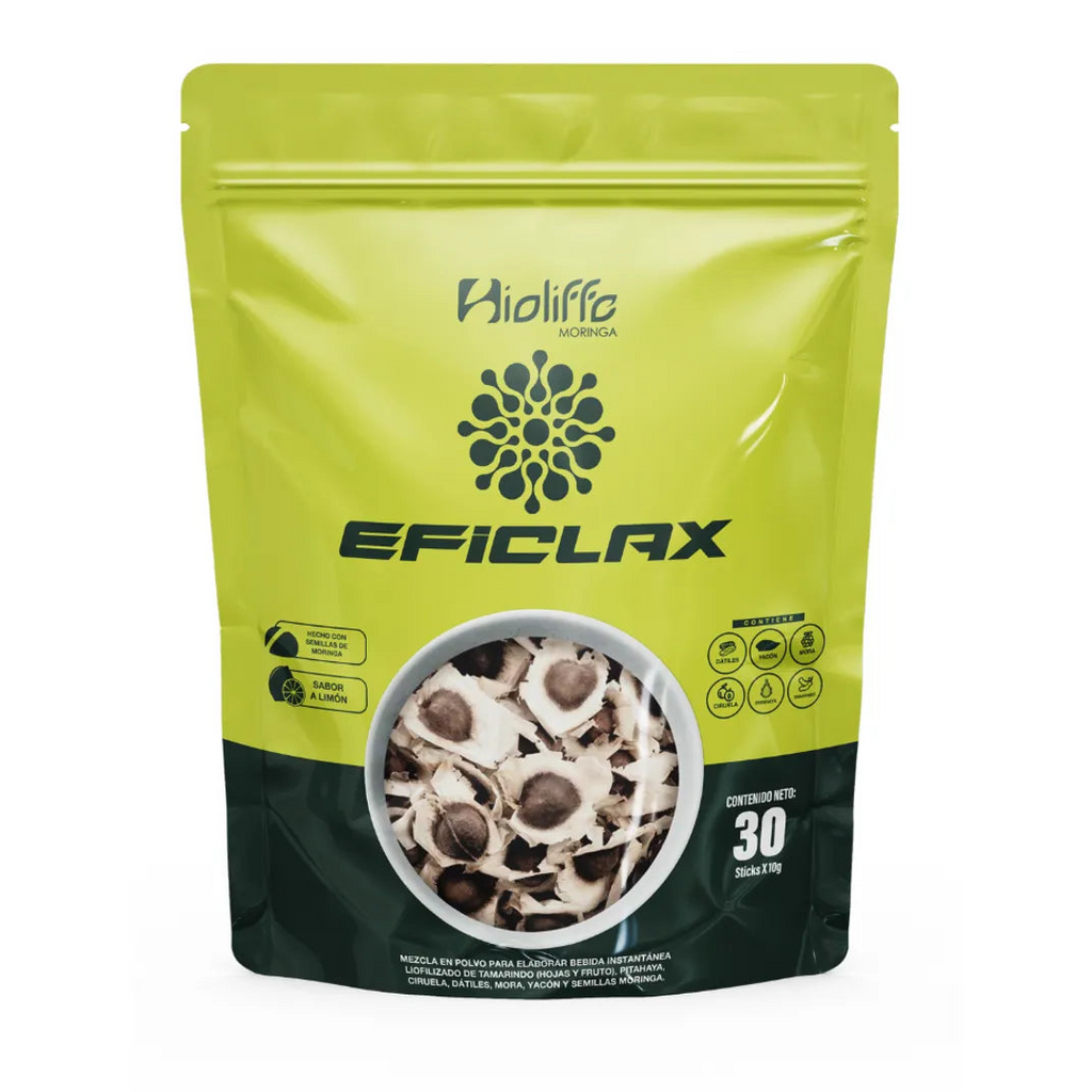 Eficlax Doypack Bioliffe 30 sticks - Limpieza de colon natural con moringa