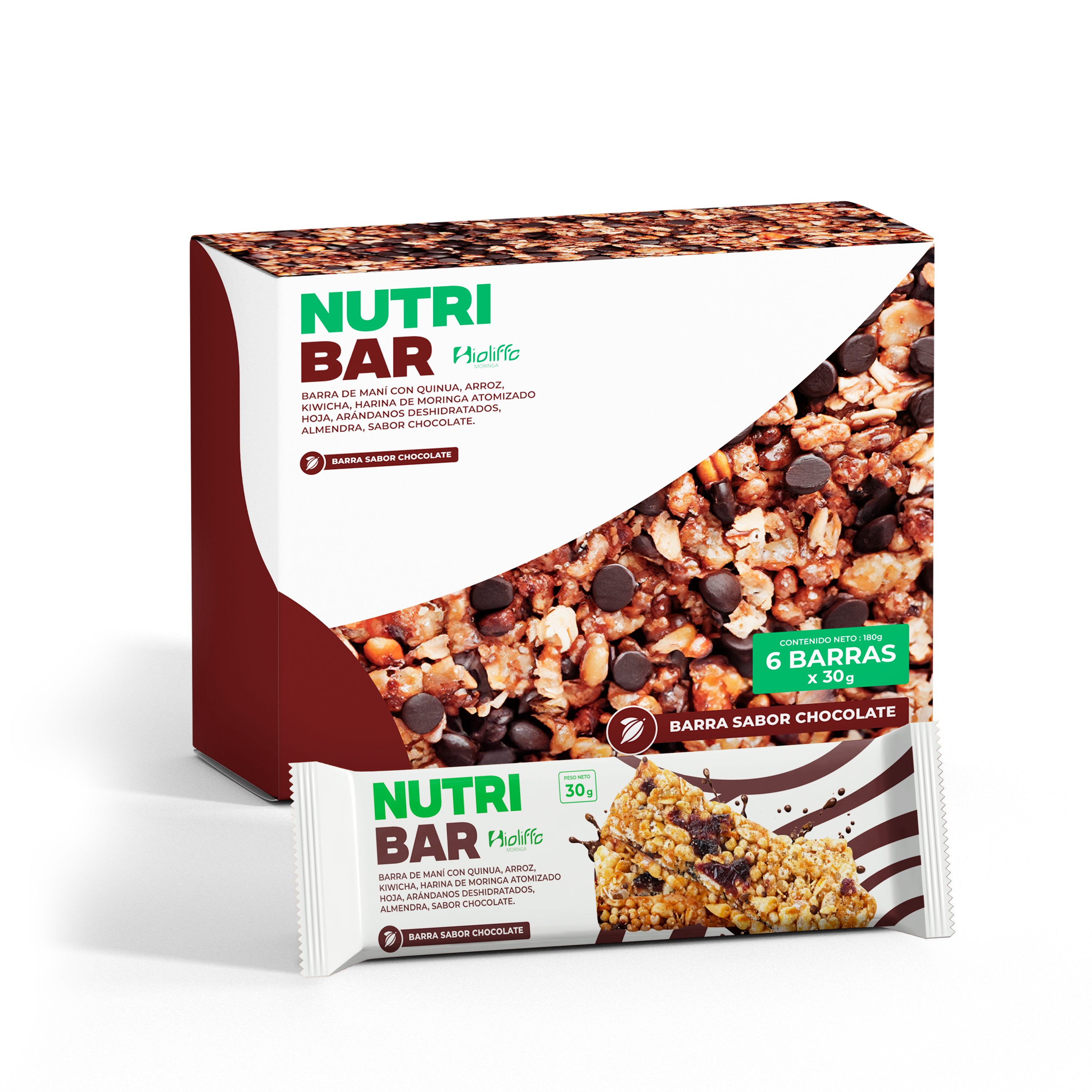 Nutribar x6 - Bioliffe