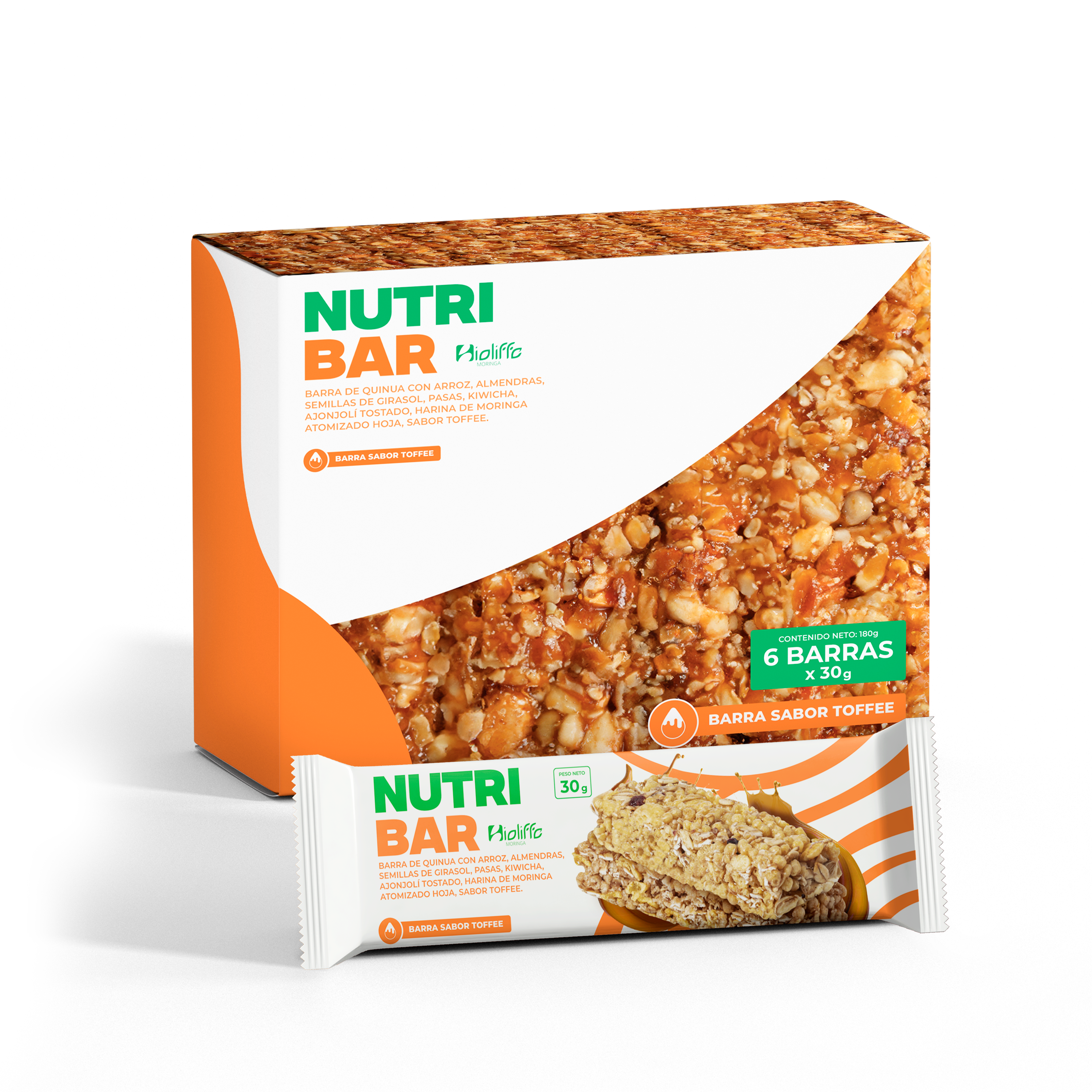 Nutribar x6 - Bioliffe