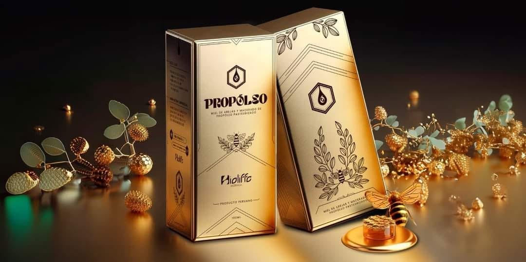 Propóleo Bioliffe - Jarabe natural antiinflamatorio producto peruano