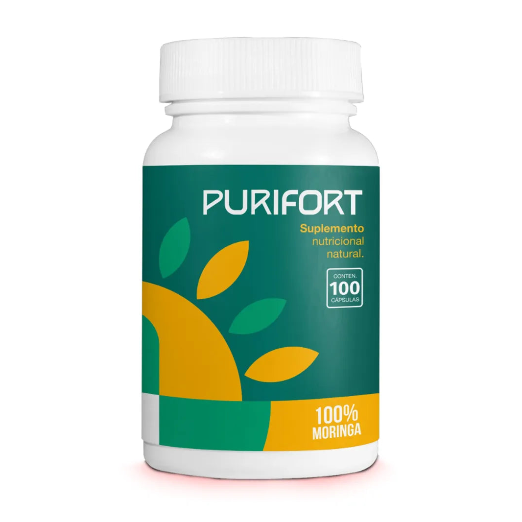Purifort Bioliffe - Cápsulas de Semillas de Moringa