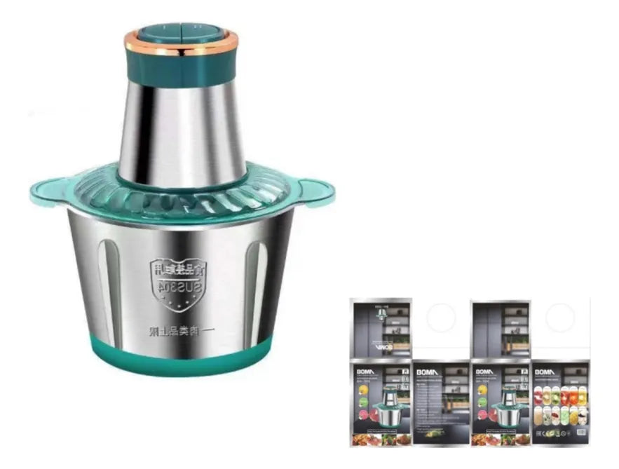 Picadora De Carne 3l Acero Inox Bm-7011