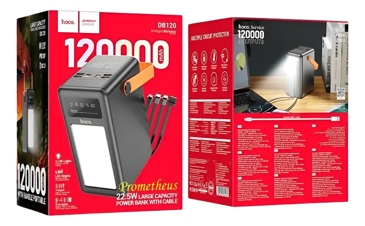 Power Bank Hoco DB120 Prometheus 120000mAh 22.5W
