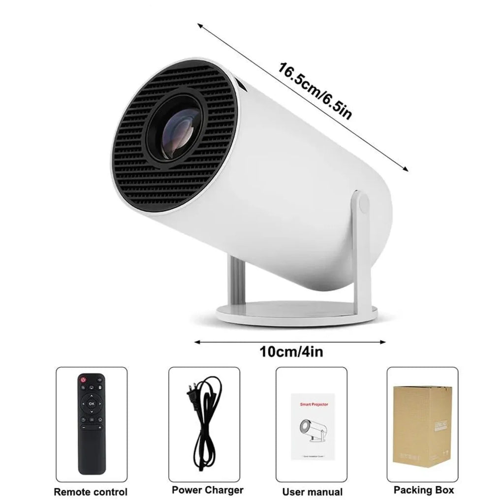 Proyector HY300 PRO Portatil TV Box 4K Android11 Wifi