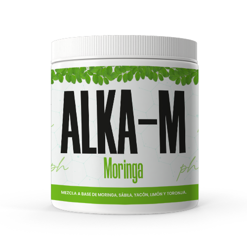 Alka-M Pote Bioliffe 240g - Mezcla de moringa, sábila, yacón, limón y toronja