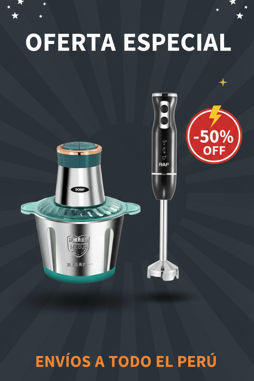 Oferta Especial - Picadora y Batidora