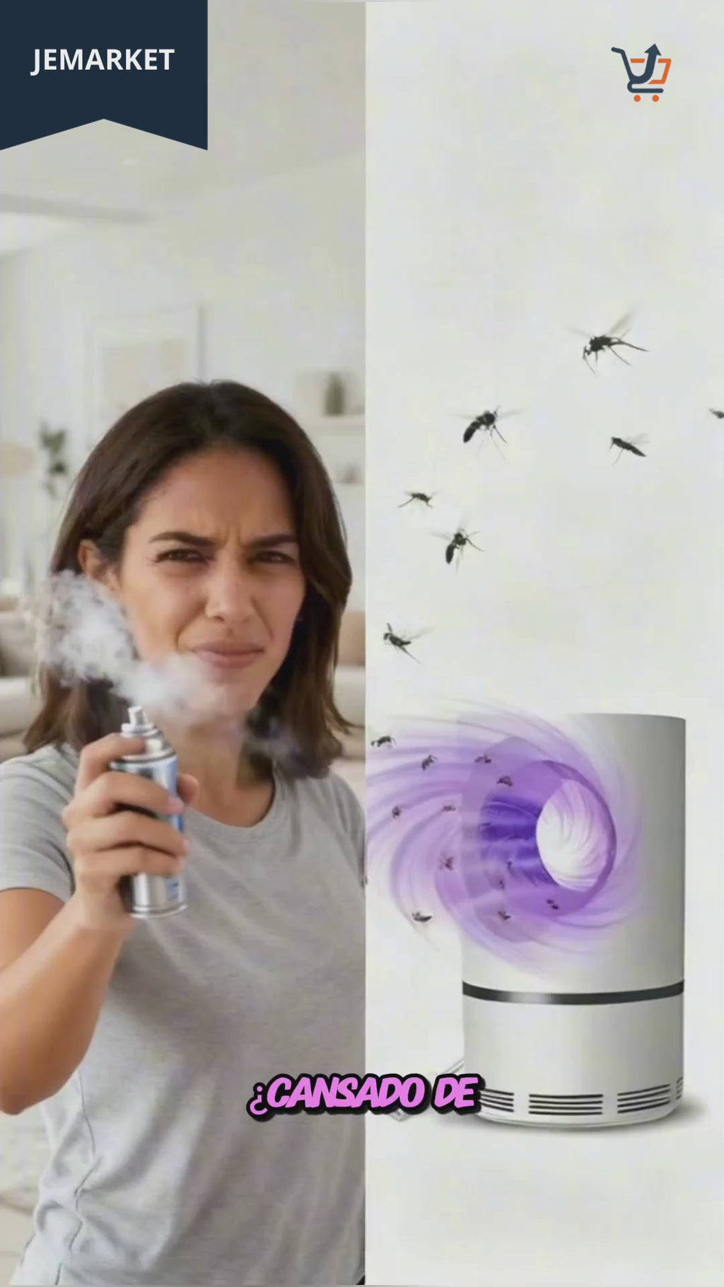 Lámpara Eléctrica UV Mata Mosquito